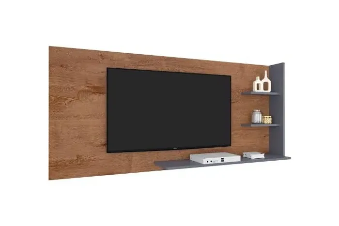 Painel para Tv até 49 Polegadas Grafite 