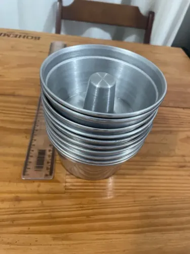 Conjunto de Formas para Bolo Inglês - 10 peças