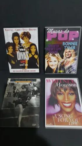 DVD (4) Divas Lote com 4 dvd?s