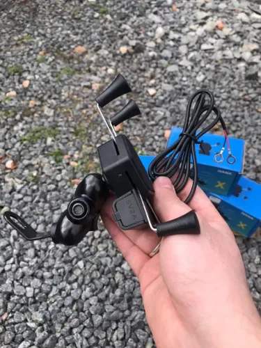 Suporte Garra Para Celular Moto Universal com Carregador.(entrega grátis)