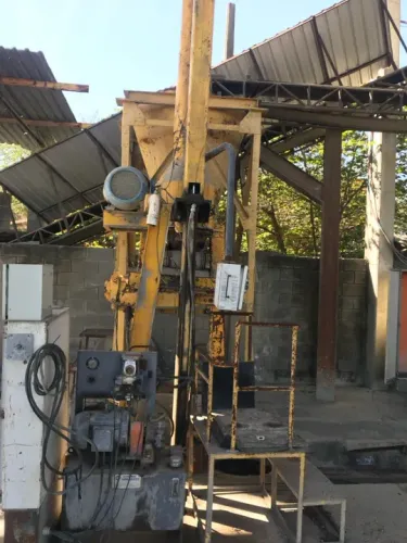 Linha de tubos de concreto completa