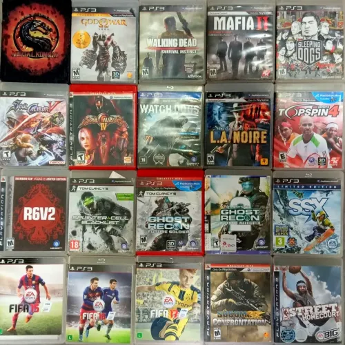 Jogos originais ( PS3 .