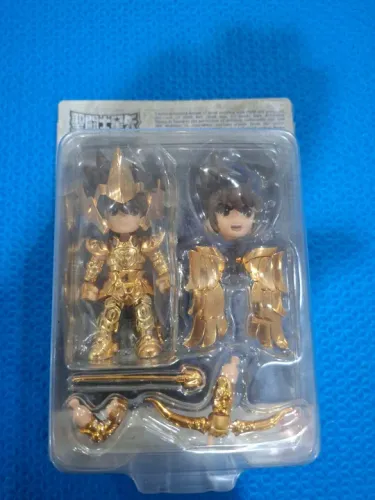 Cloth Myth Cavaleiros Zodiacos Miniatura Chibi Toy Seiya Sagitário Original Toei Bandai