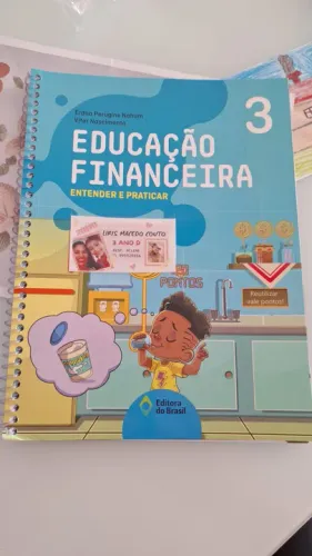 Livro Educação Financeira - 3° Ano editora do Brasil Salesiano