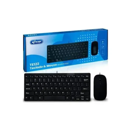 (NOVO) Kit Teclado e Mouse Knup TE122