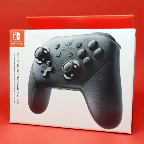 Controle Pro Nintendo Switch - novíssimo