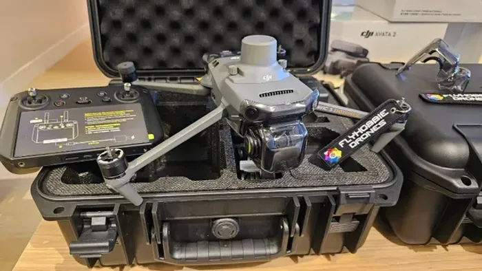 Dji Mavic 3E ENTERPRISE com 4 baterias e hub de carregamento + brindes