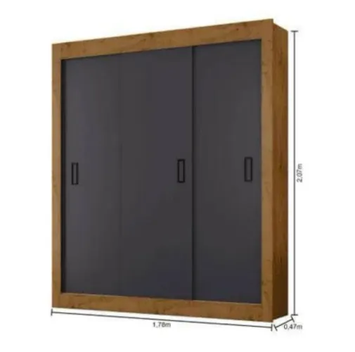 Oferta !! roupeiro 3 portas de correr !! Somente hoje 779,90