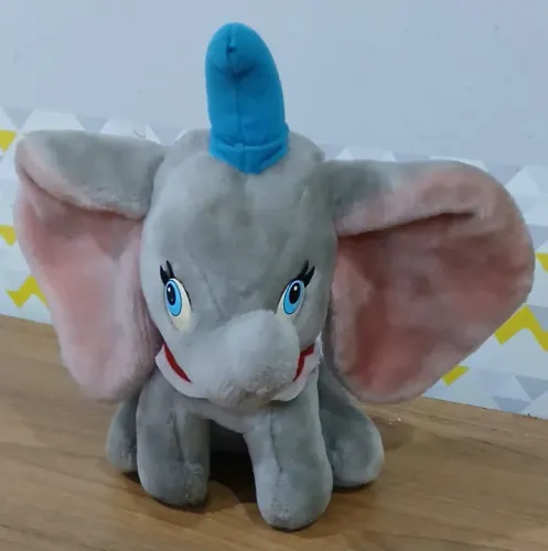 Pelúcia dumbo disneyland walt disney Word 31 cm