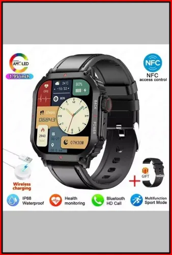Relógio Smartwatch p/ Diabéticos Mede Glicose do Sangue. Novo na caixa 1001 funções. 