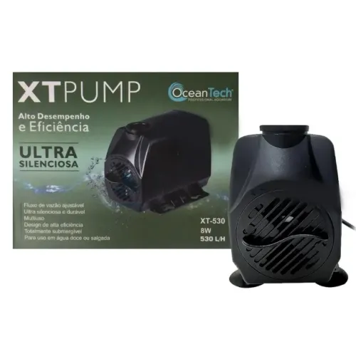 BOMBA D'ÁGUA SUBMERSA XT 530 - 530L/H 220V  -  OCEAN TECH