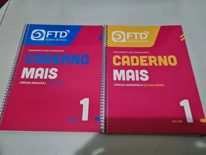 Cadernos de Exercícios FTD - Ensino Médio- Novos, questões de faculdades e concursos