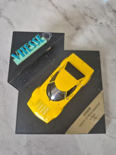 Miniatura Lancia Stratos Rodastar Giallo 1974 1:43