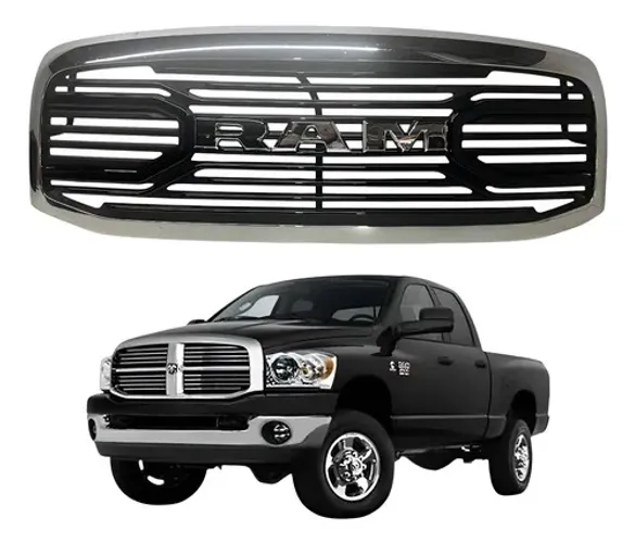Grade Frontal Dodge Ram 2500 2007 2010 Cromado Brilhante