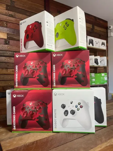 Controles Xbox Series TV PC Pulse Red, Camo ENTREGAMOS COM GARANTIA