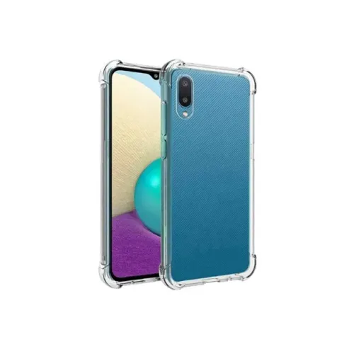 Capa de Silicone Soft Gel TPU para Samsung Galaxy A02 Transparente
