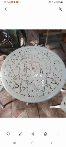Mesa de jardim