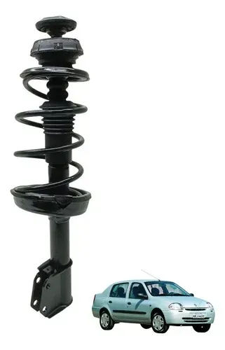 Torre Amortecedor Dianteiro Esquerdo Renault Clio 2001 2002 2003 2004