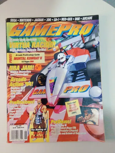 Revista Gamepro Importada - Junho 1994