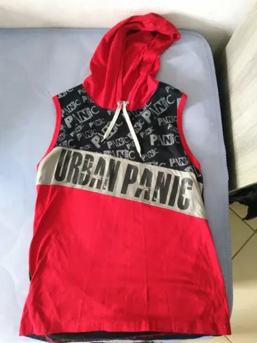 blusa com capuz malhação