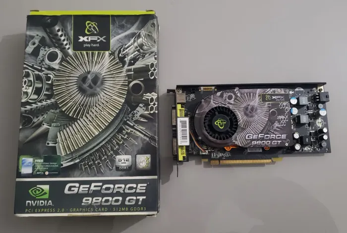 Placa video GeForce 9800 GT 512 Mb