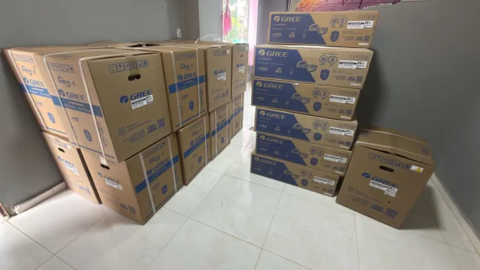 Ar condicionado grenn com Wife a mas top 