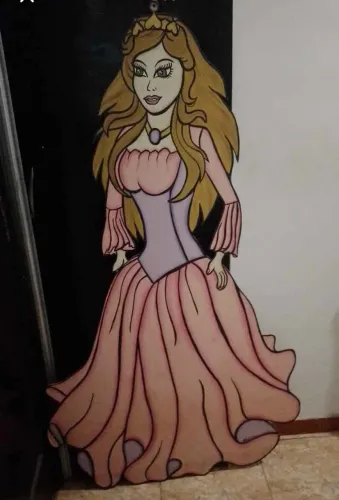 Decoração de princesa para parede