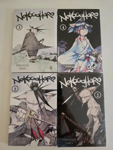 Mangás Nekogahara (4 volumes lacrados)