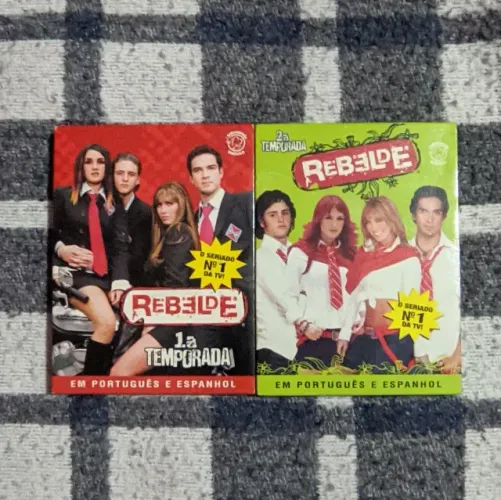 dvds rebelde 1-2 temporada digipack