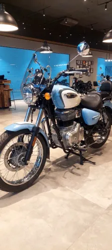 GH - ROYAL ENFIELD METEOR AURORA BLUE 350CC - GABRIEL PAIXÃO *