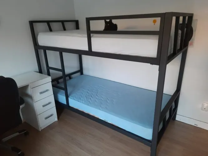 ? Beliche industrial cama móveis planejados 