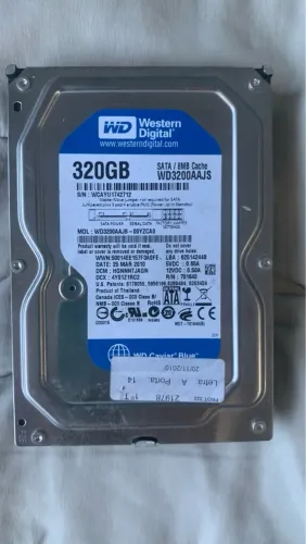 HD 320GB Western Digital Caviar Blue