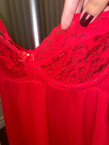 Camisola Longa Vermelha - Nunca usada