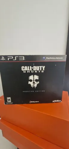 Call of Duty Ghosts Prestige Edition PS3 - Raro, com câmera original!<br>