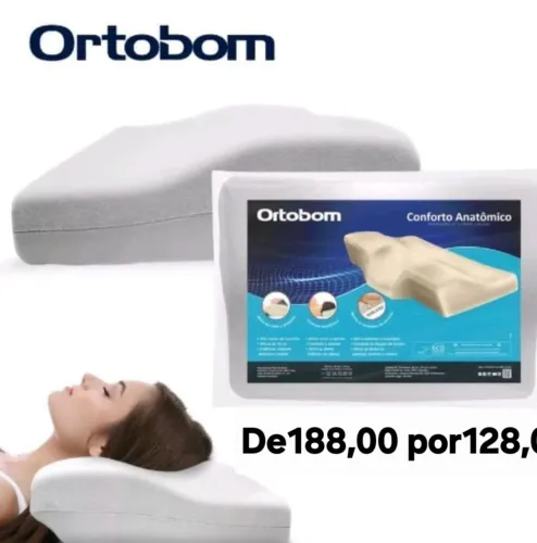 Travesseiro Anatômico Ortobom 
