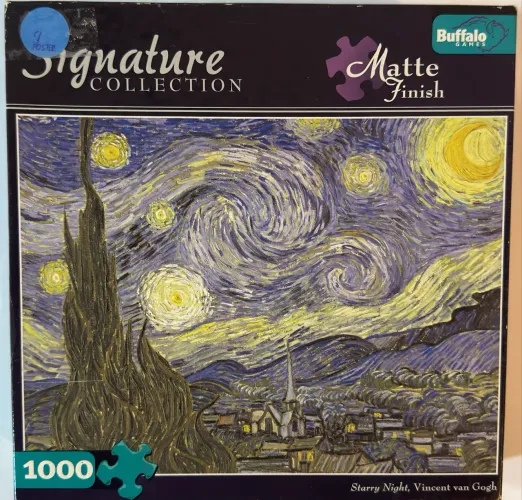 Buffalo Quebra Cabeça Vicent Van Gogh Signature Colection 1000 peças