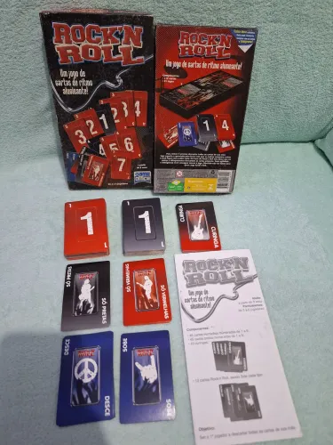 Jogo de Cartas Rock'n Roll - Diversão e Ritmo!