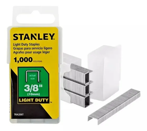 GRAMPO STANLEY P/GRAMPEADOR MANUAL TRABALHO PESADO 3/8POL C/1.000PCS