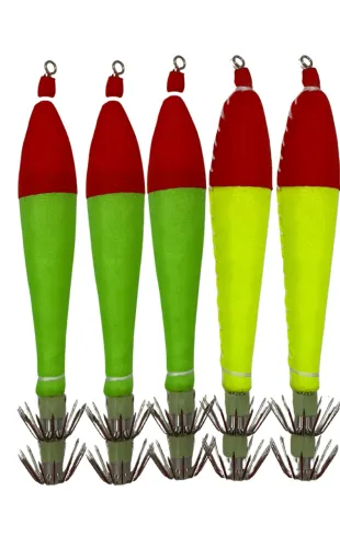 ZANGARILHO FLOATING SQUID PARA PESCA DE LULA(KIT COM 5 UNIDADES)