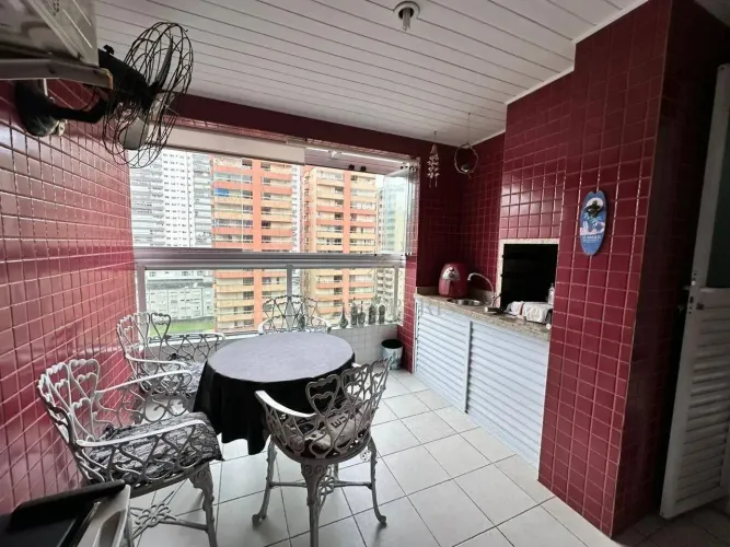 Apartamento à venda, 100 m² por R$ 1.060.000,00 - Canto do Forte - Praia Grande/SP