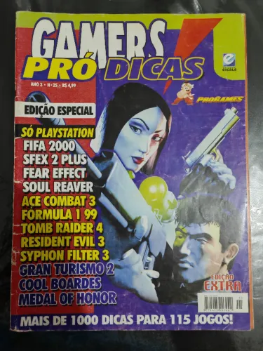 Revista Gamers Pró Dicas Ano 3 Edição 25 - Bom estado