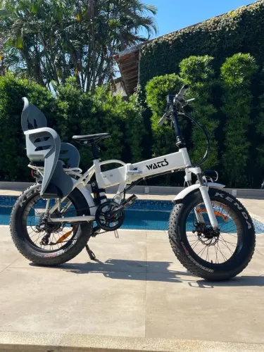 Bicicleta Elétrica Watts BW3 - Bem conservada + Nota Fiscal