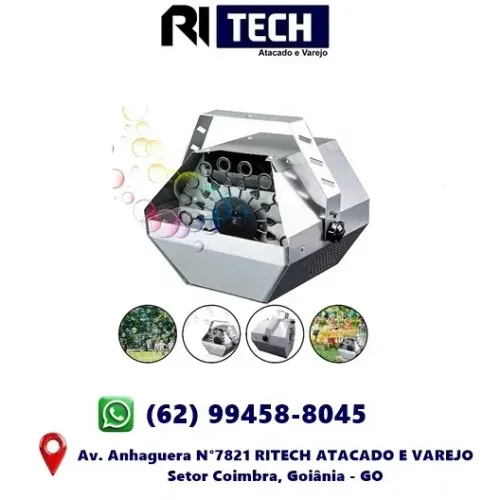 Máquina Para Fazer Bolhas De Sabão Bolhão Bolhinha Bivolt