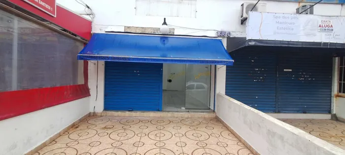 Loja comercial para locação, 35 m2 au, embaré, Santos, 1 vaga - Creci 120386