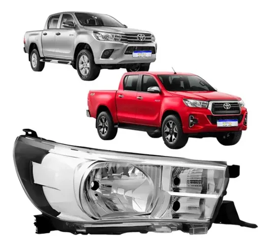 Farol Toyota Hilux 2016 2017 2018 2019 2020 2021 S/led L.d Direito