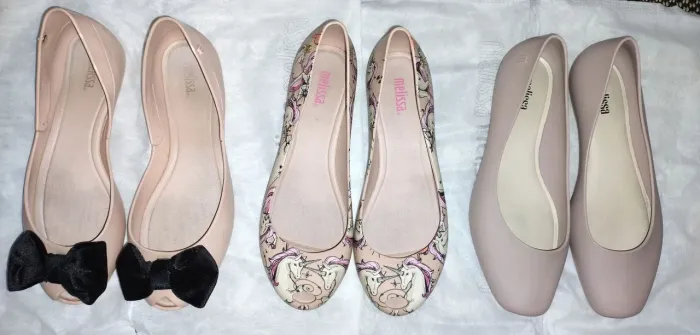 Kit 3 Sapatilhas Melissa tam.35