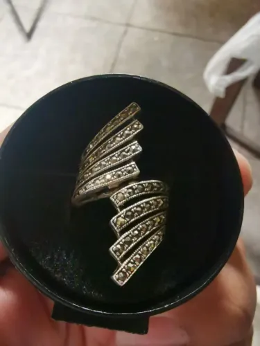Anel Asa da Liberdade Prata de Lei 925 