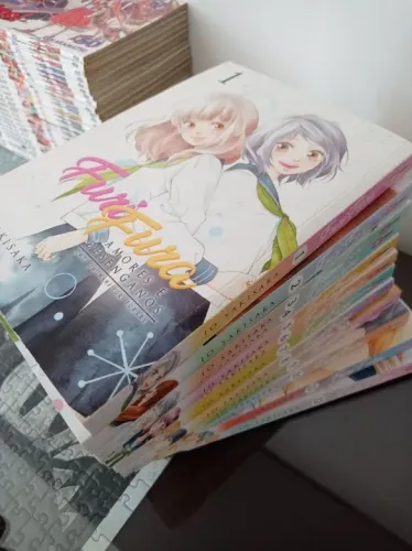 Mangá Furi Fura completo 1 ao 12 Io Sakisaka autora de Aoharaido