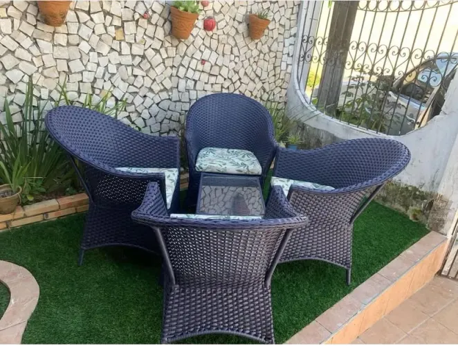Conjunto de varanda 