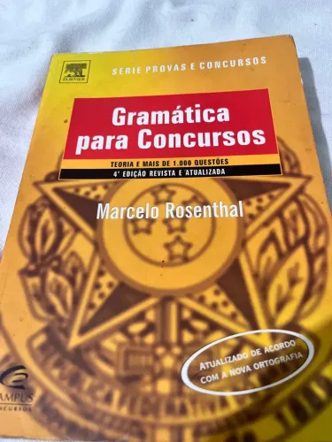 Gramática para Concursos - Marcelo Rosenthal - 4ª Ed. Atualizada